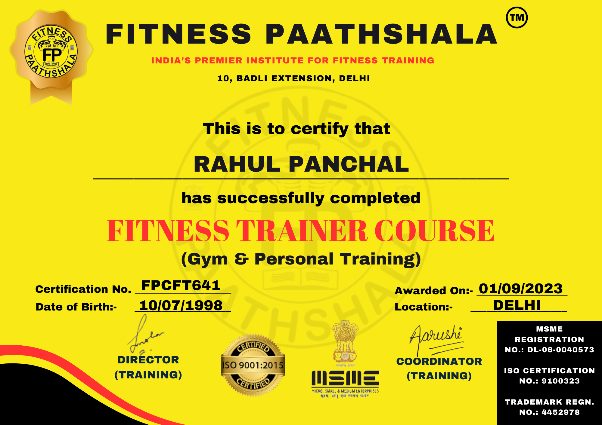 Fitness Paathshala